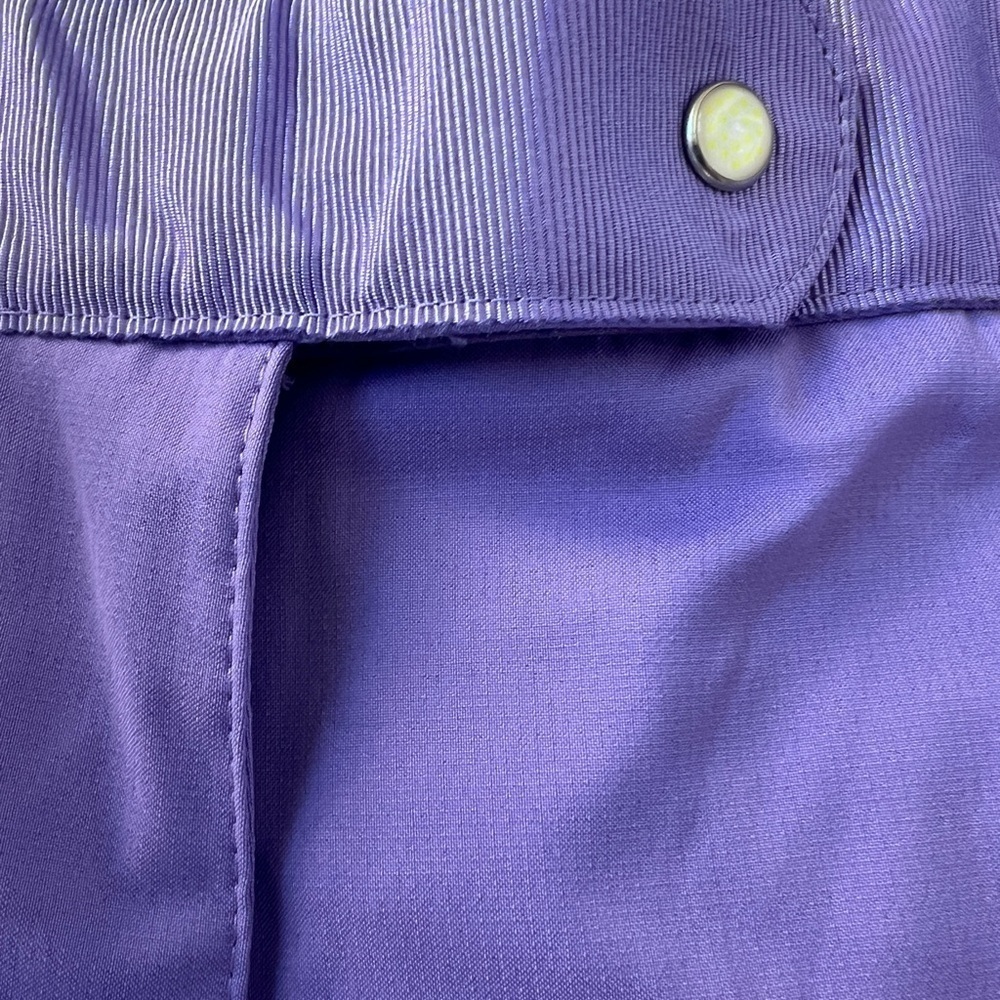 PUMA Purple Women’s Bermuda Golf Shorts Size 4 - Picture 7 of 8